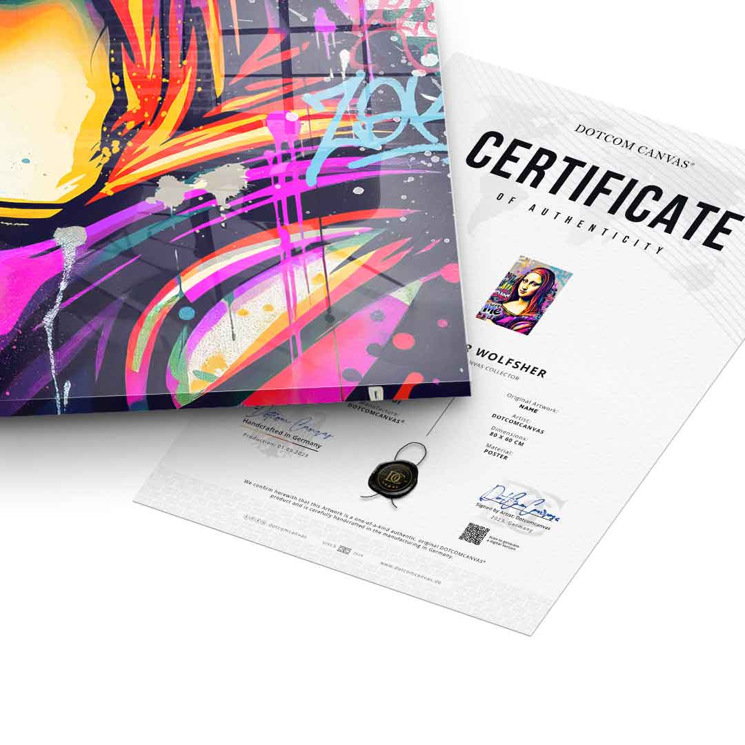 Mona Eyes - Acrylglas