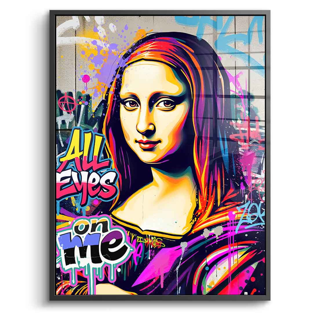 Mona Eyes - Acrylglas