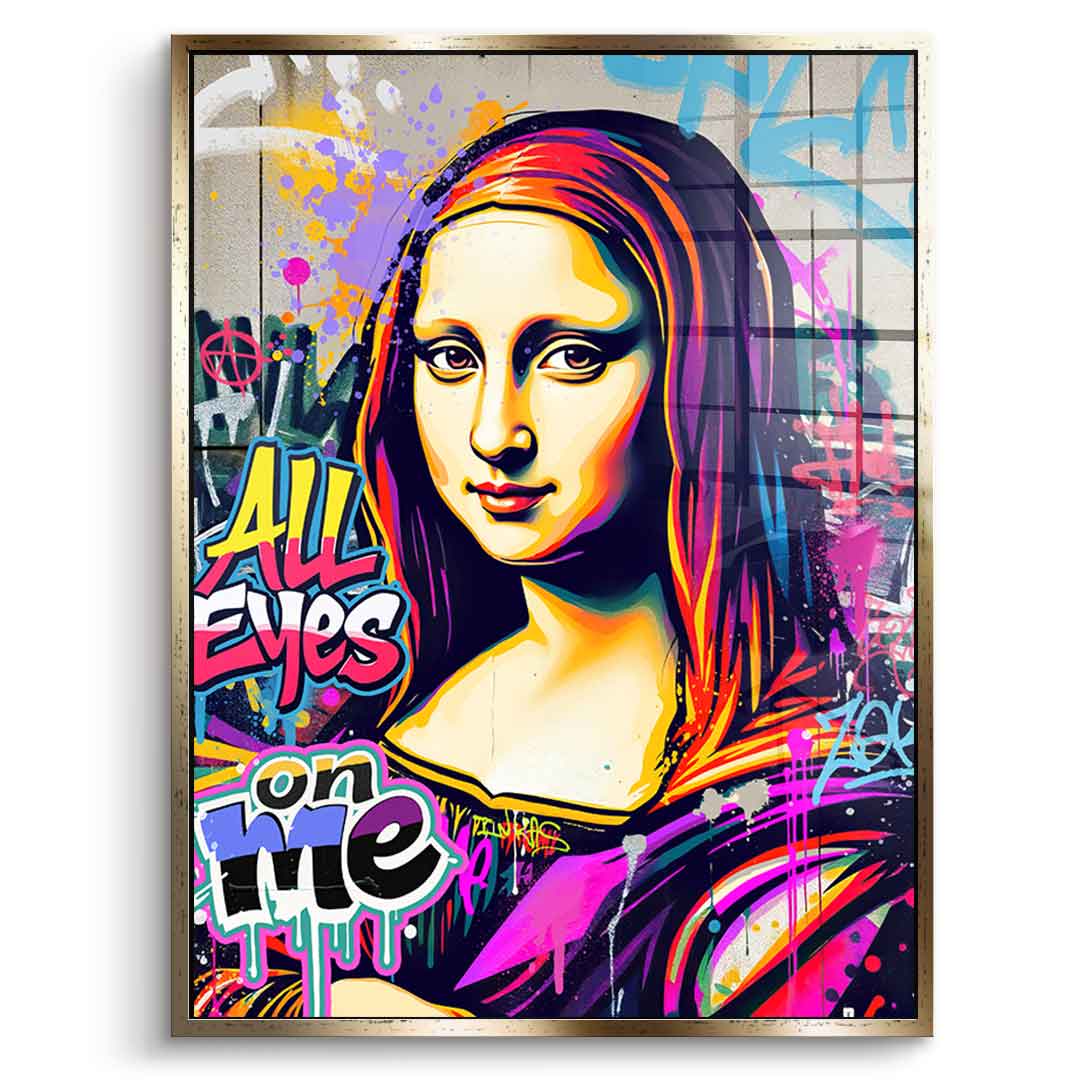 Mona Eyes - Acrylglas