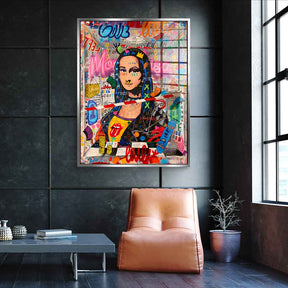 Mona Lisa - Acrylglas