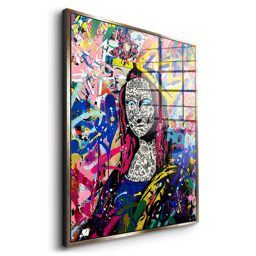 QUEEN MONA OK - Acrylglas