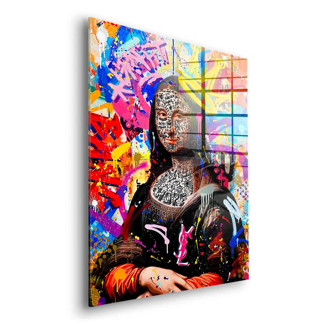 QUEEN MONA - Acrylglas