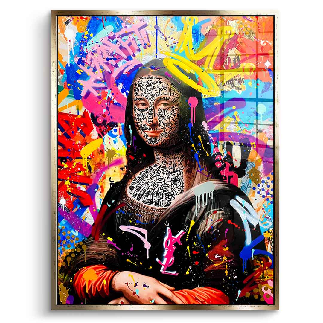 QUEEN MONA - Acrylglas