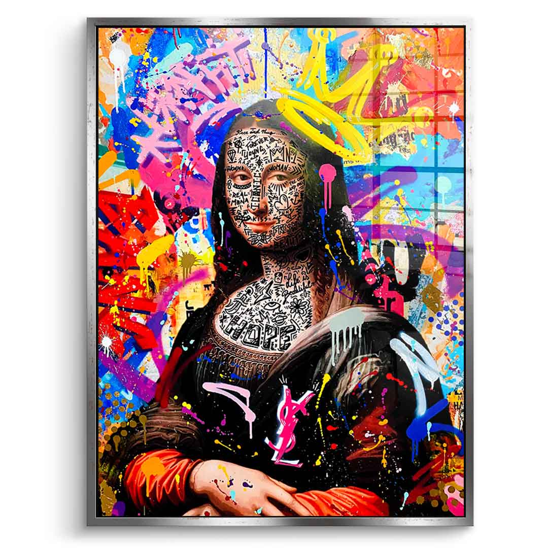 QUEEN MONA - Acrylglas