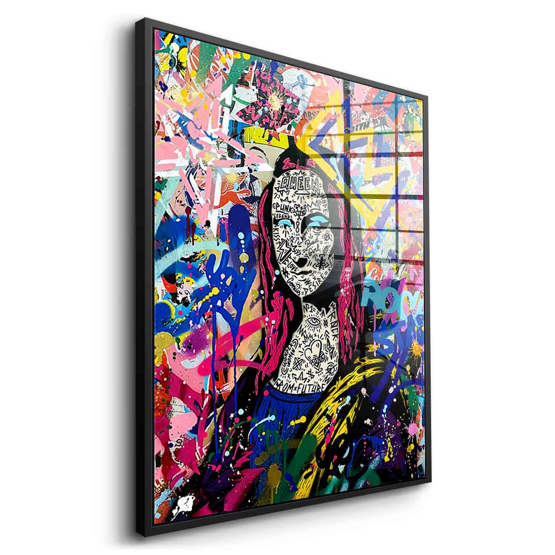 QUEEN MONA OK - Acrylglas