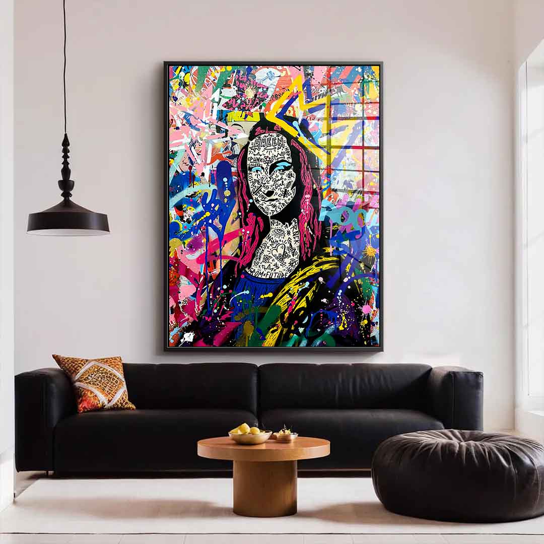 QUEEN MONA OK - Acrylglas