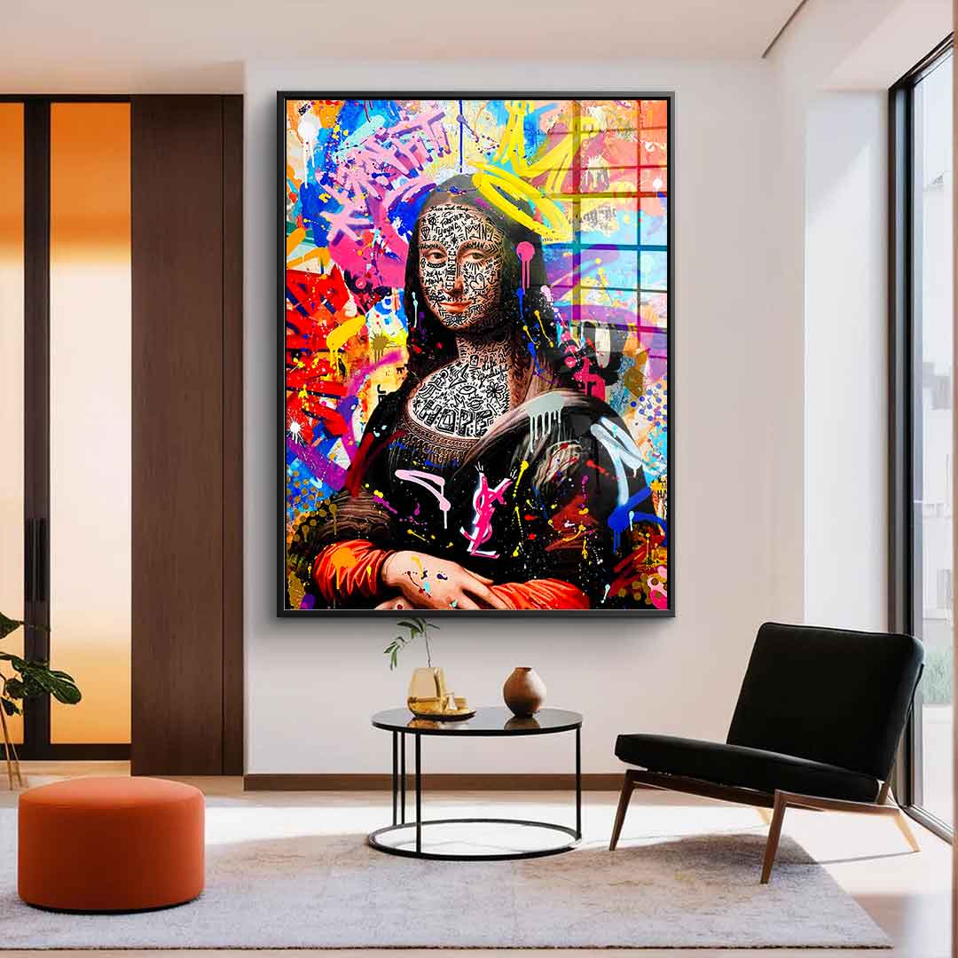 QUEEN MONA - Acrylglas