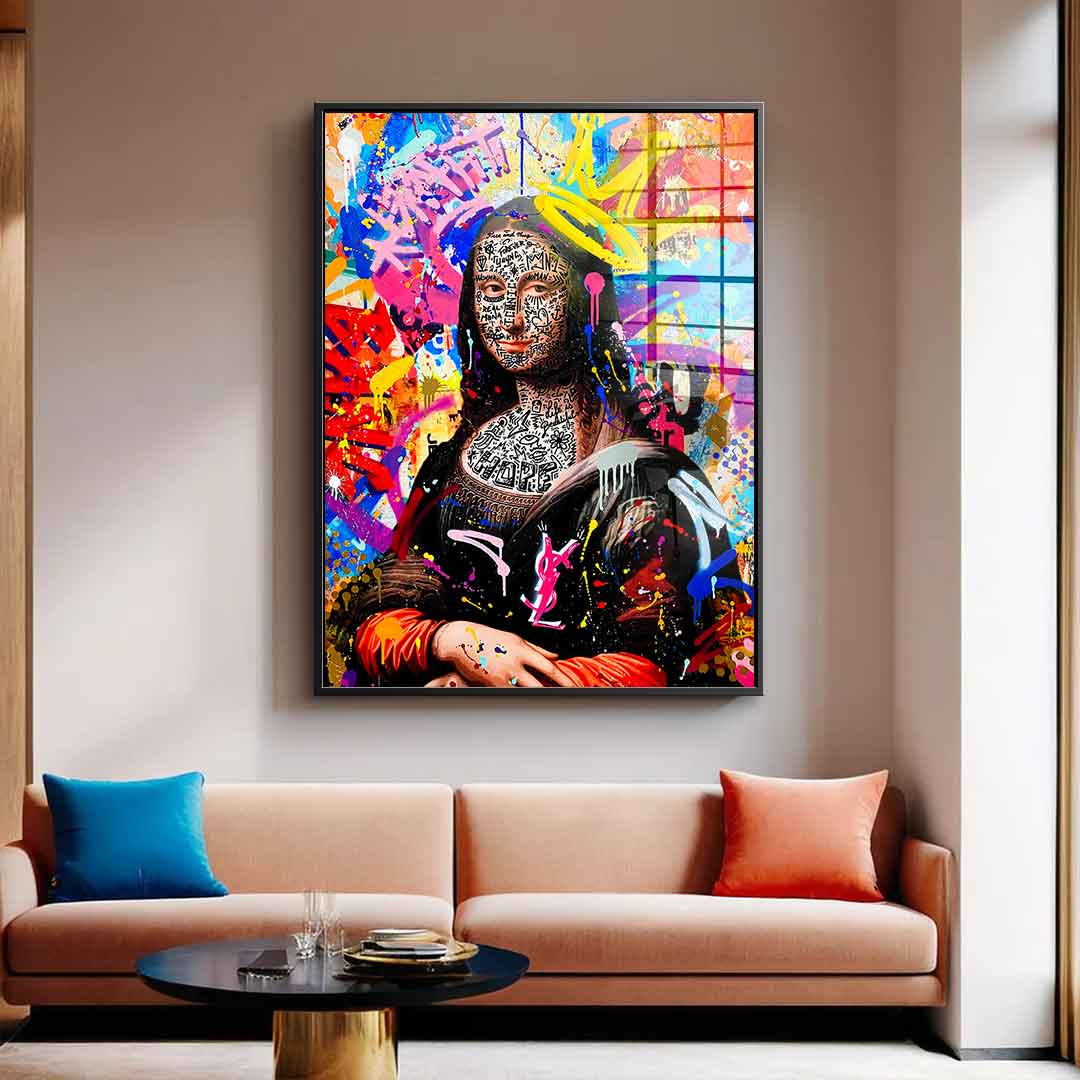 QUEEN MONA - Acrylglas