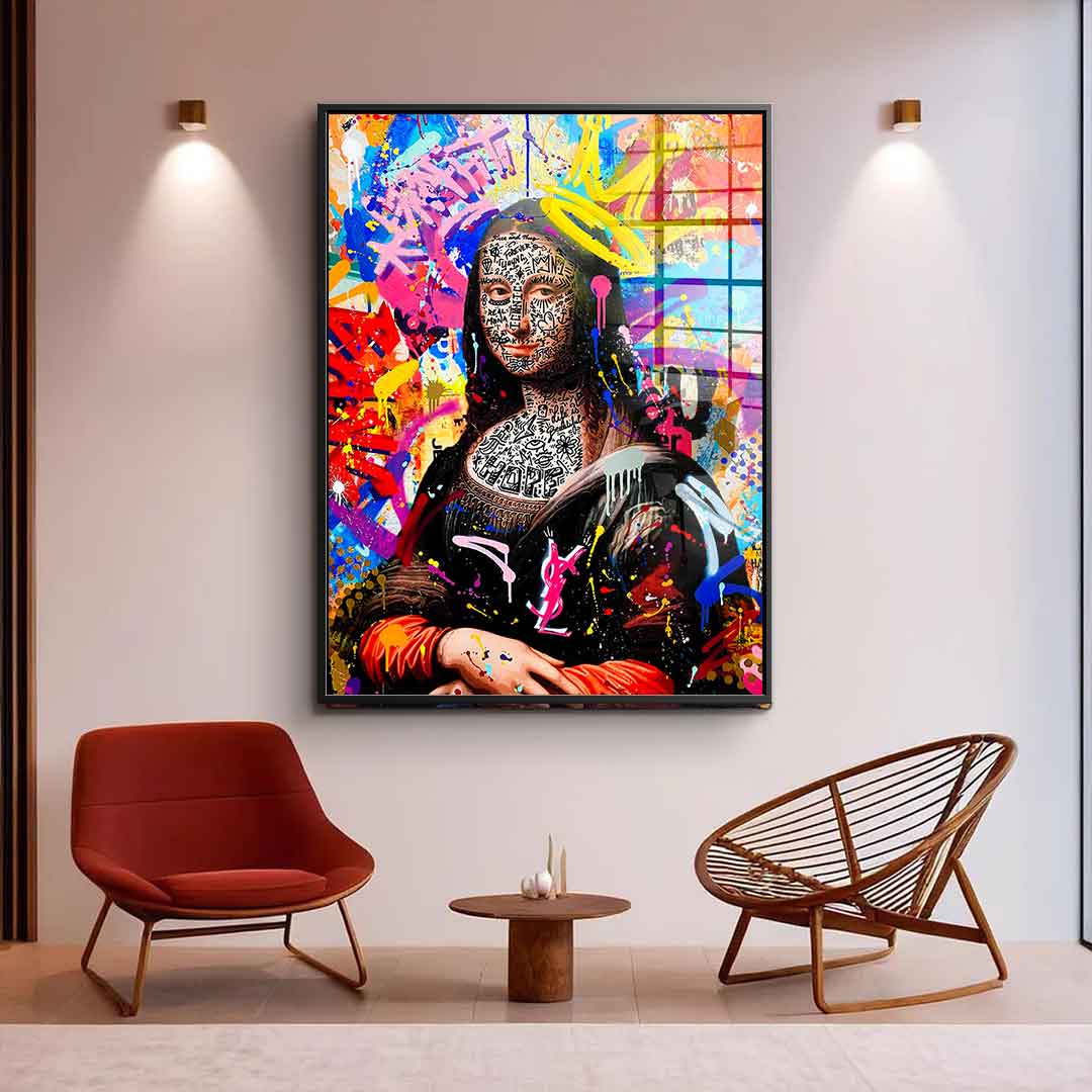 QUEEN MONA - Acrylglas