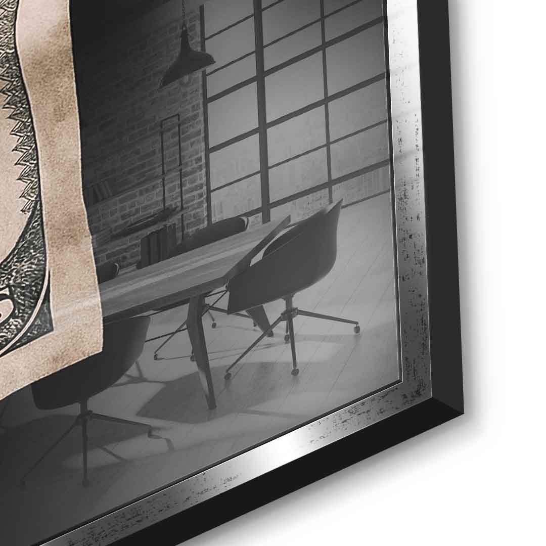 Money Buys Time - Acrylglas