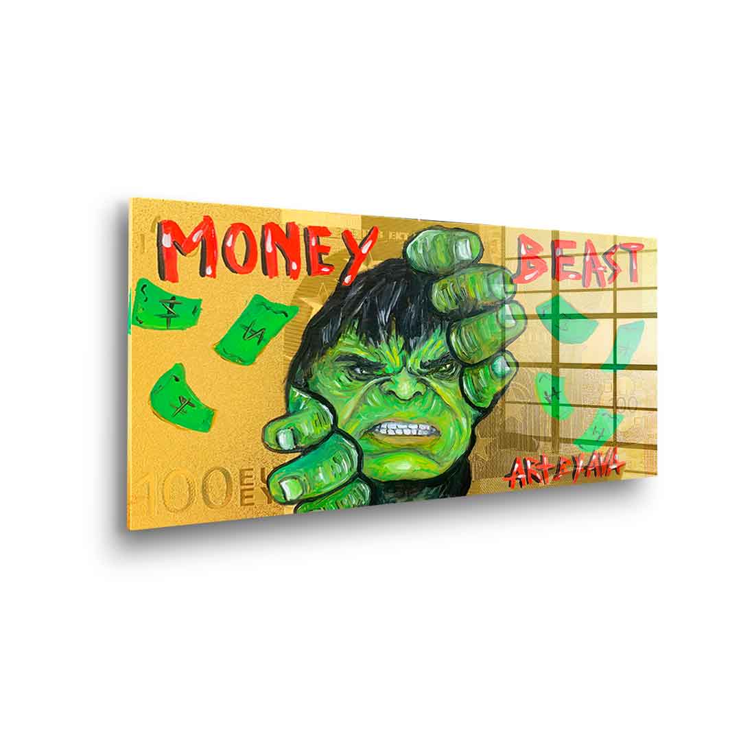 Money Hulk - Acrylglas