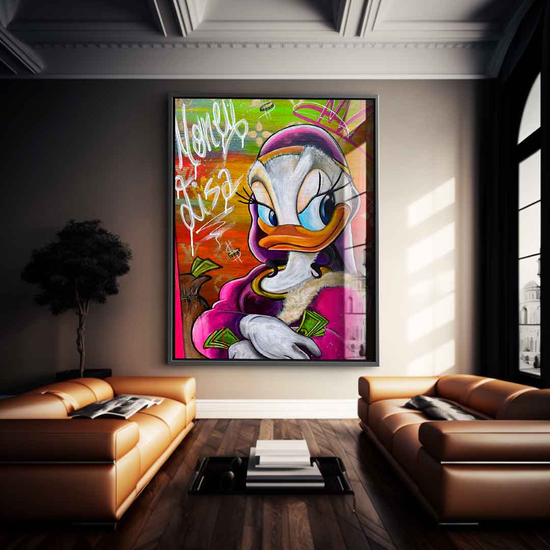 Money Lisa 2.0 - Acrylglas