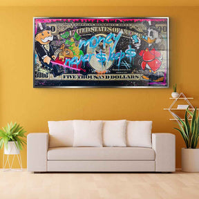 Money Never $leep$ 3.0 - Acrylglas