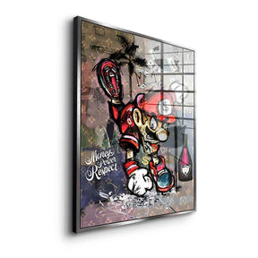 Money, Power, Respect - Acrylglas