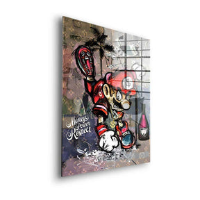 Money, Power, Respect - Acrylglas