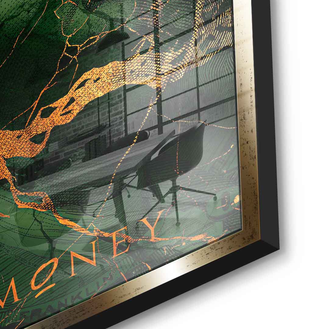 Money &amp; Gold - Acrylic glass