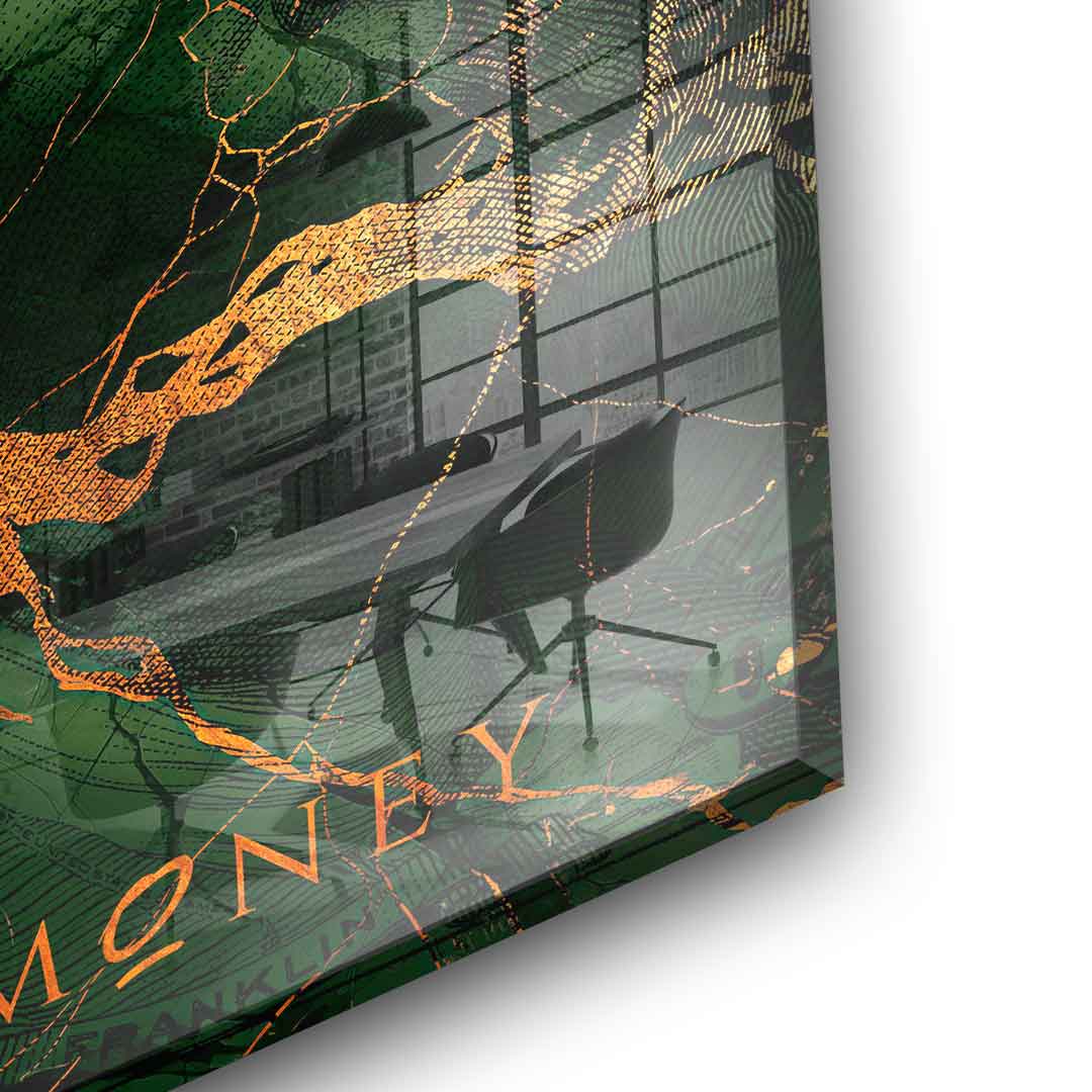 Money & Gold - Acrylglas