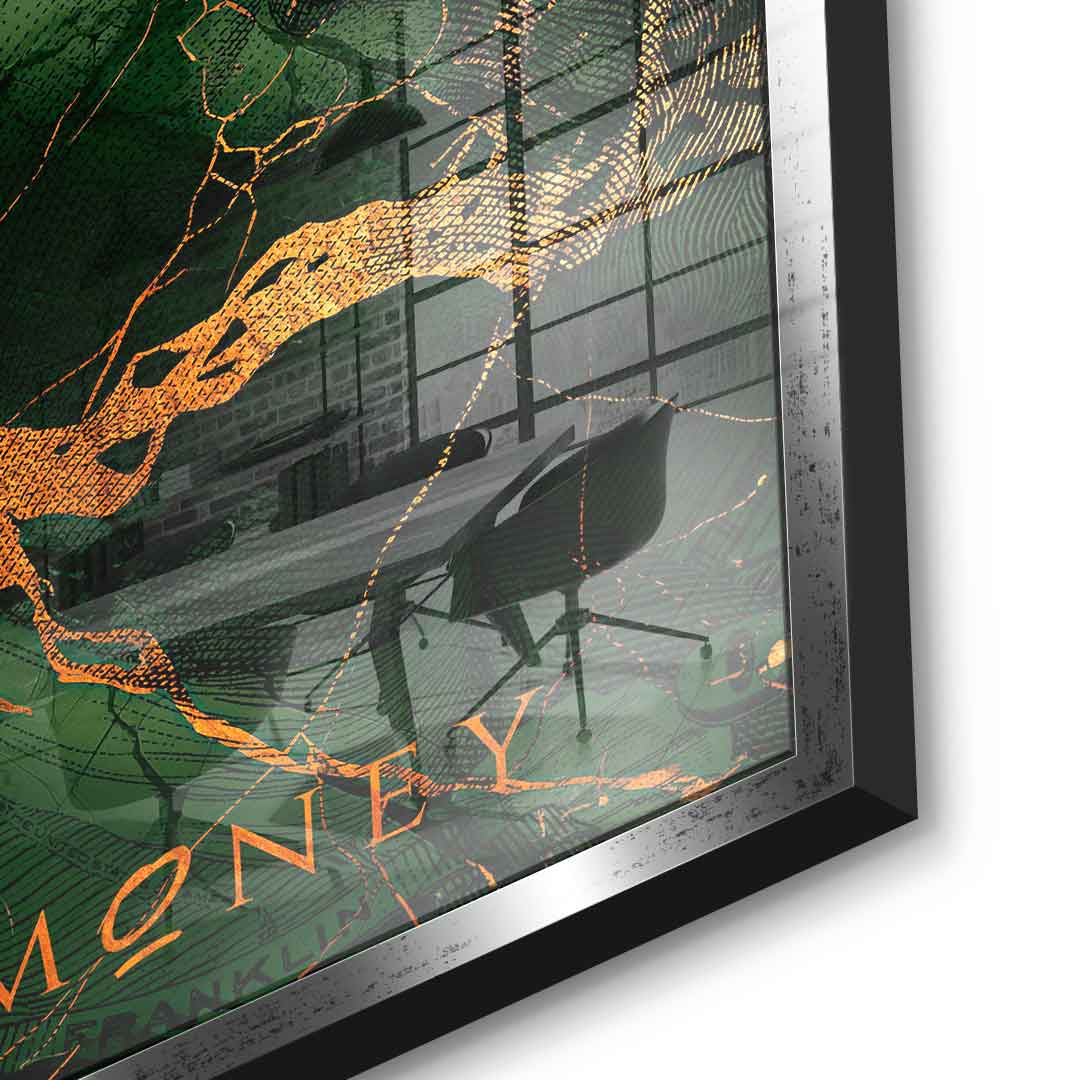 Money & Gold - Acrylglas