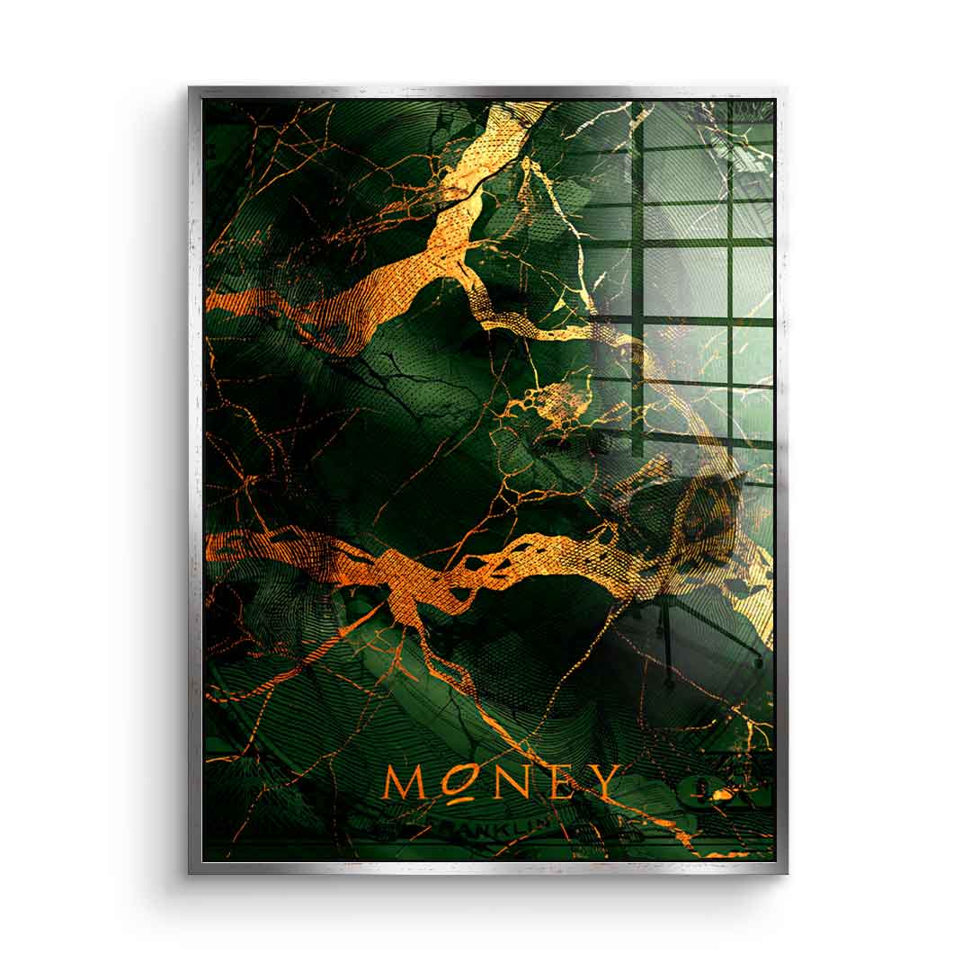 Money & Gold - Acrylglas