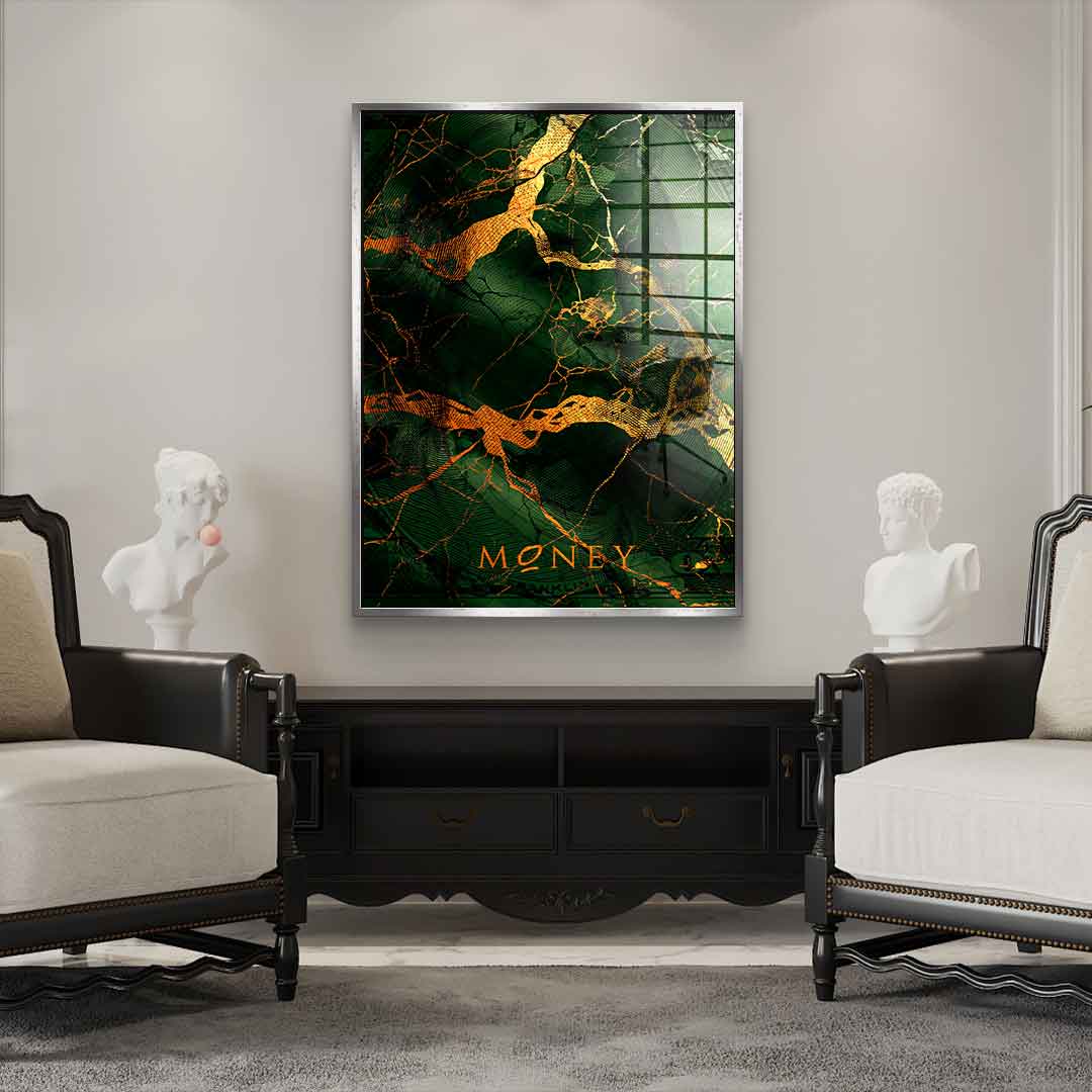 Money &amp; Gold - Acrylic glass