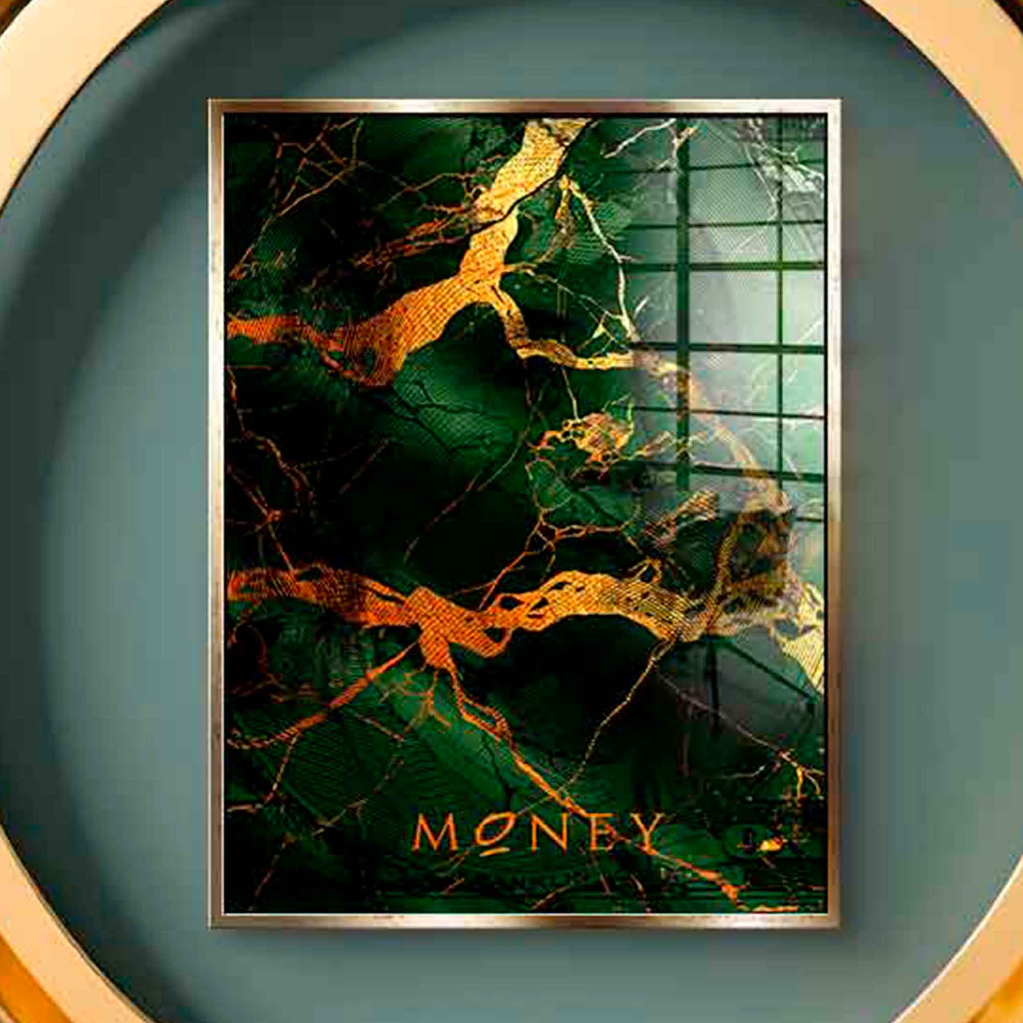 Money &amp; Gold - Acrylic glass