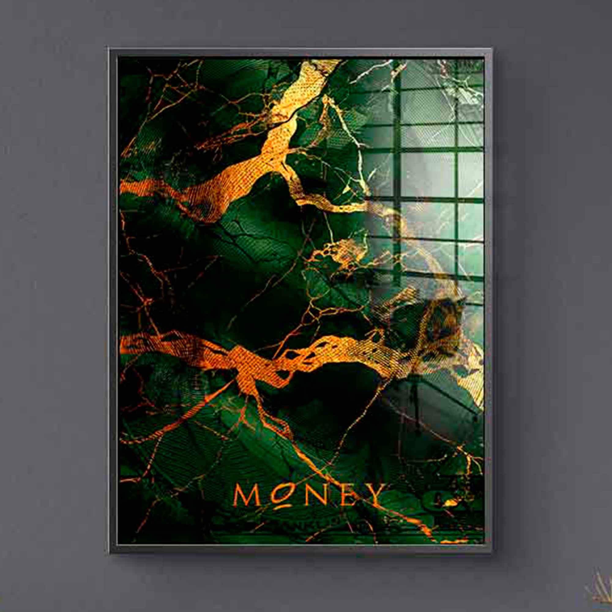 Money & Gold - Acrylglas