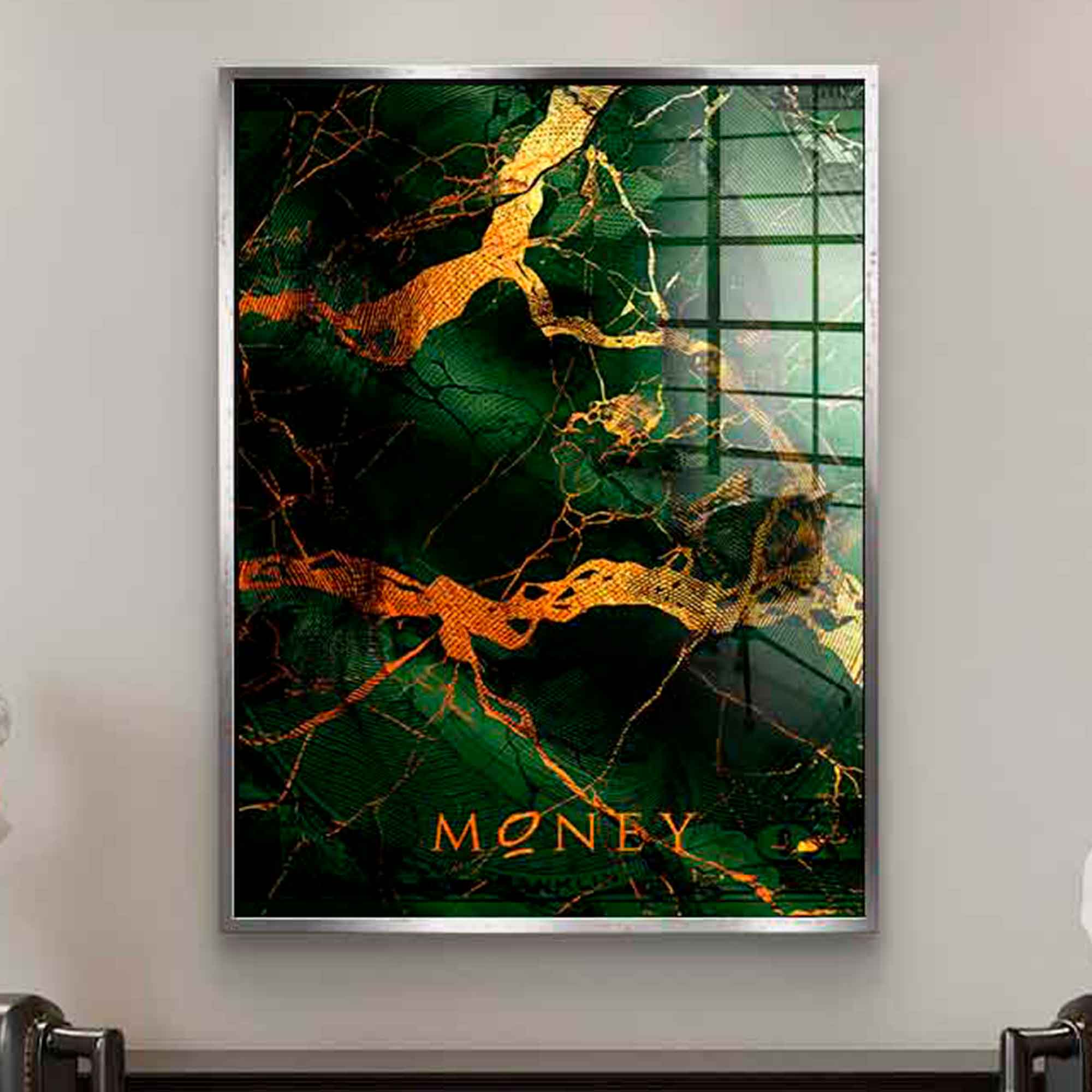Money & Gold - Acrylglas