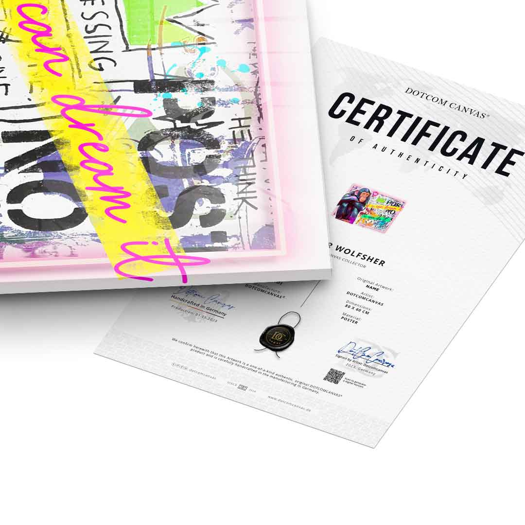 Monkey Dream - Acrylglas