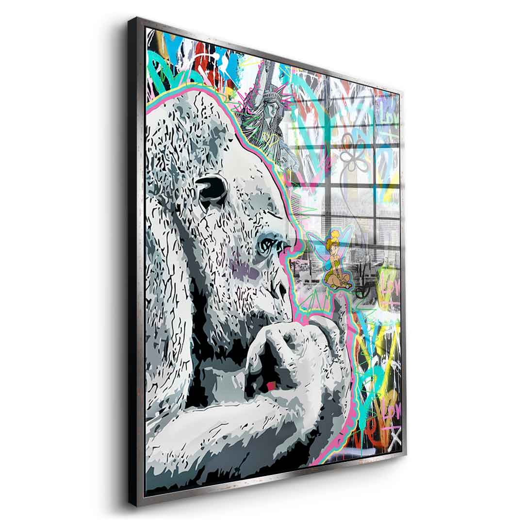 Monkey Fairy - Acrylic Glass