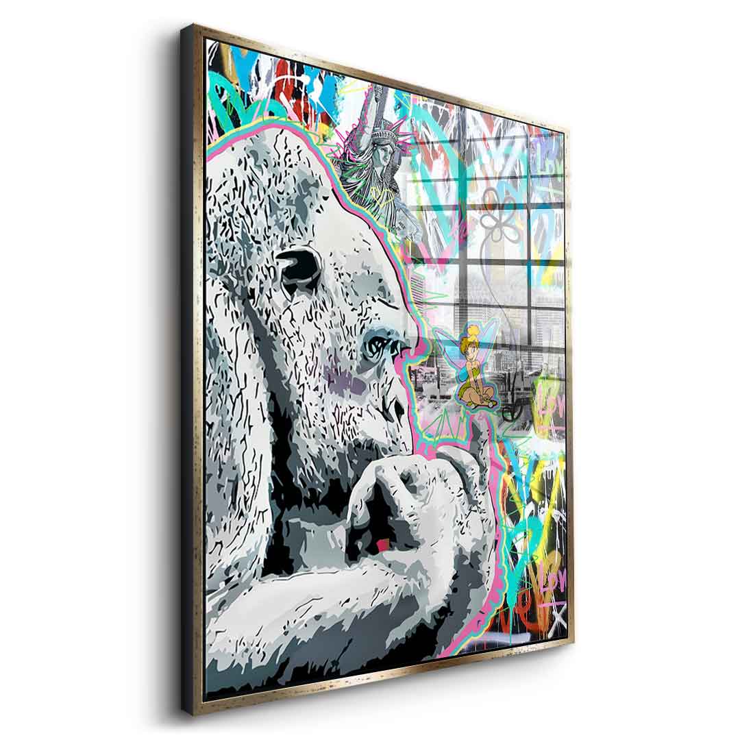 Monkey Fairy - Acrylic Glass