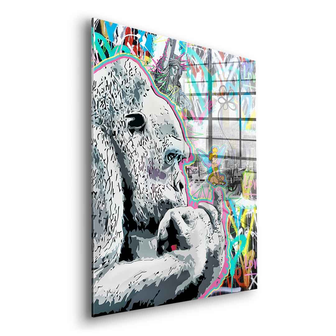 Monkey Fairy - Acrylic Glass