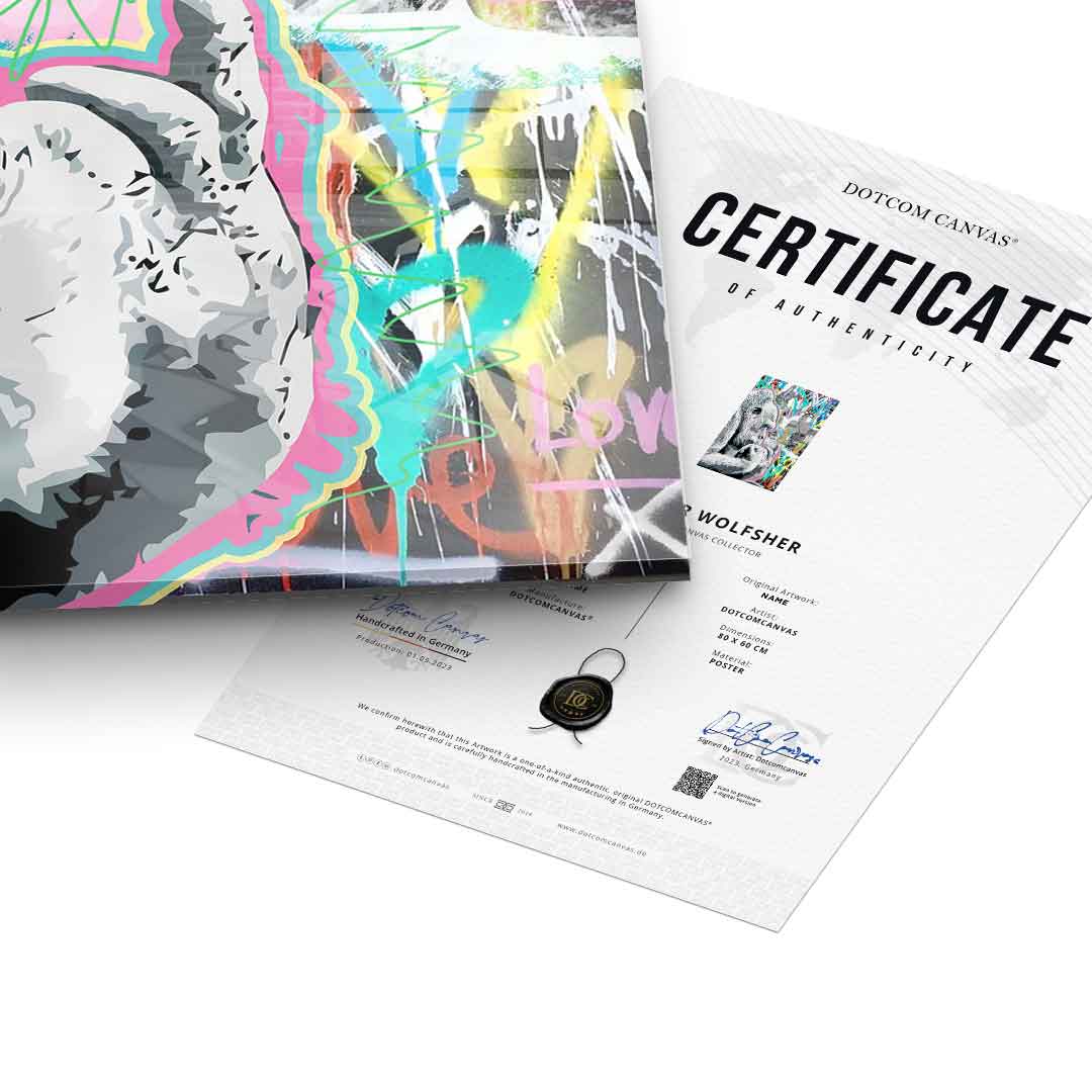 Monkey Fairy - Acrylic Glass