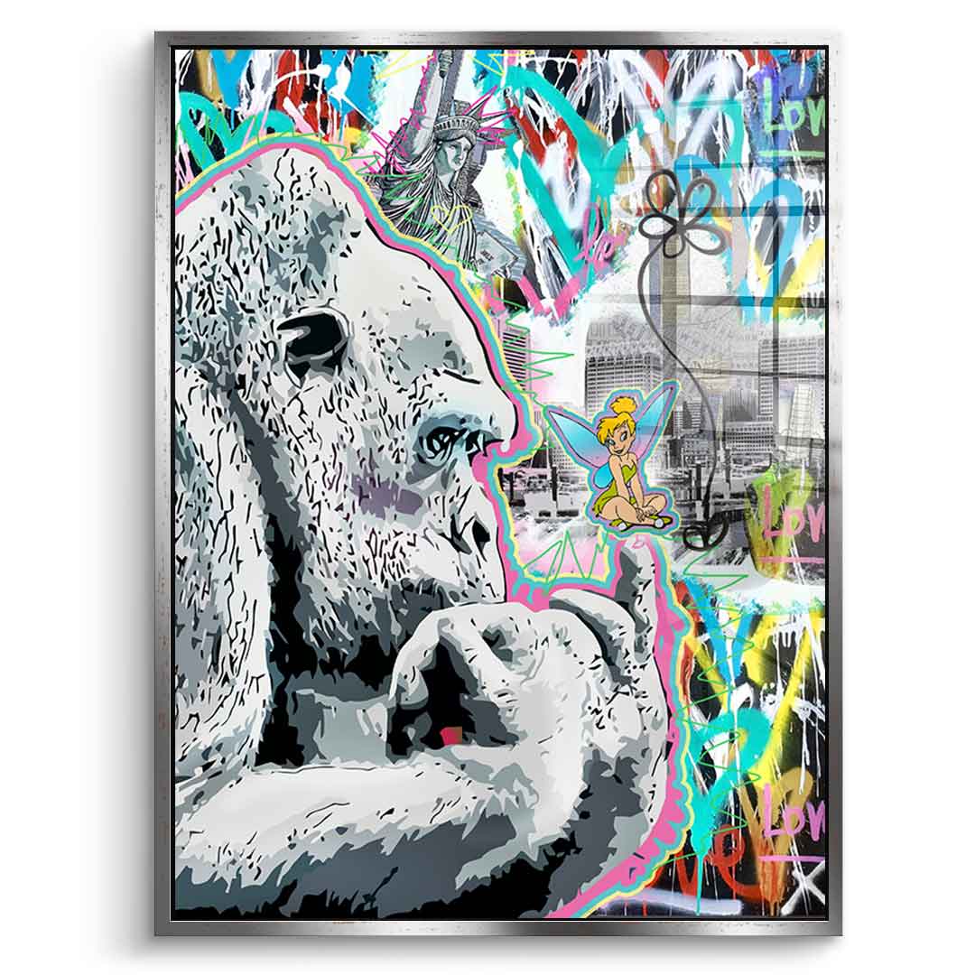 Monkey Fairy - Acrylic Glass