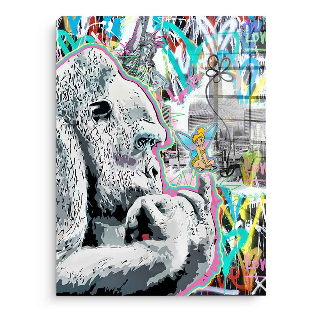 Monkey Fairy - Acrylic Glass