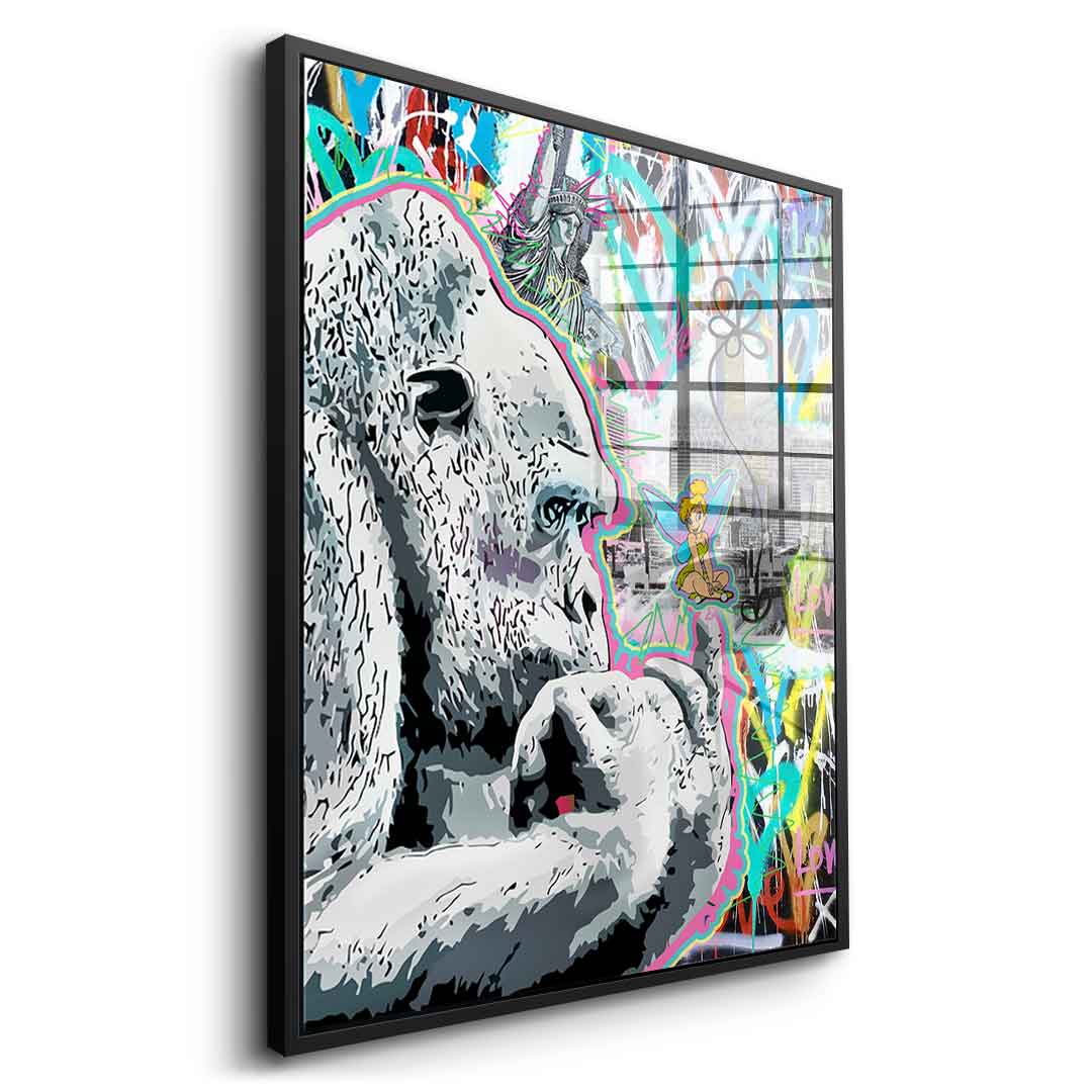 Monkey Fairy - Acrylic Glass