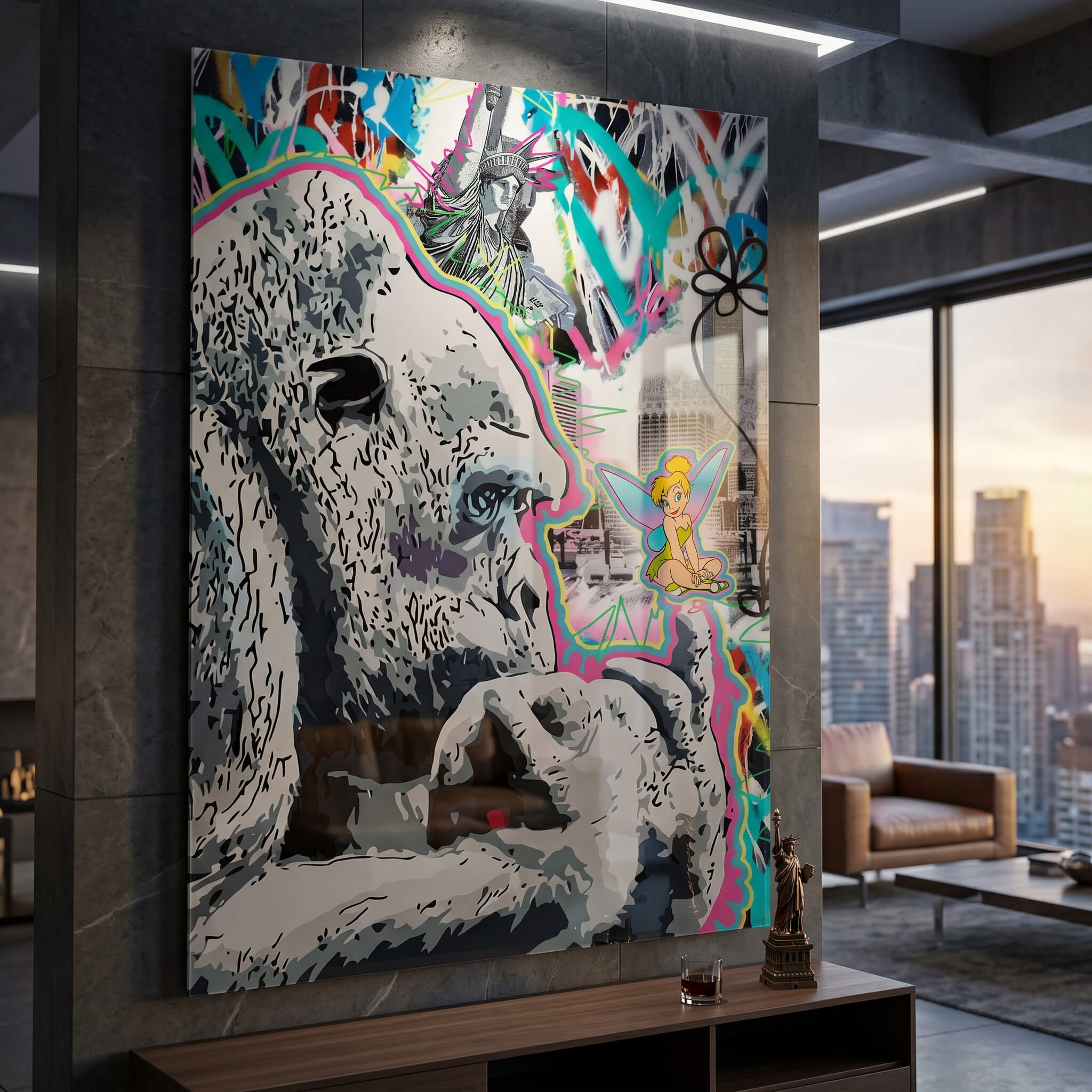 Monkey Fairy - Acrylic Glass