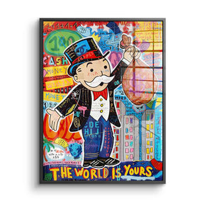 Monopoly Money Bag - Acrylglas