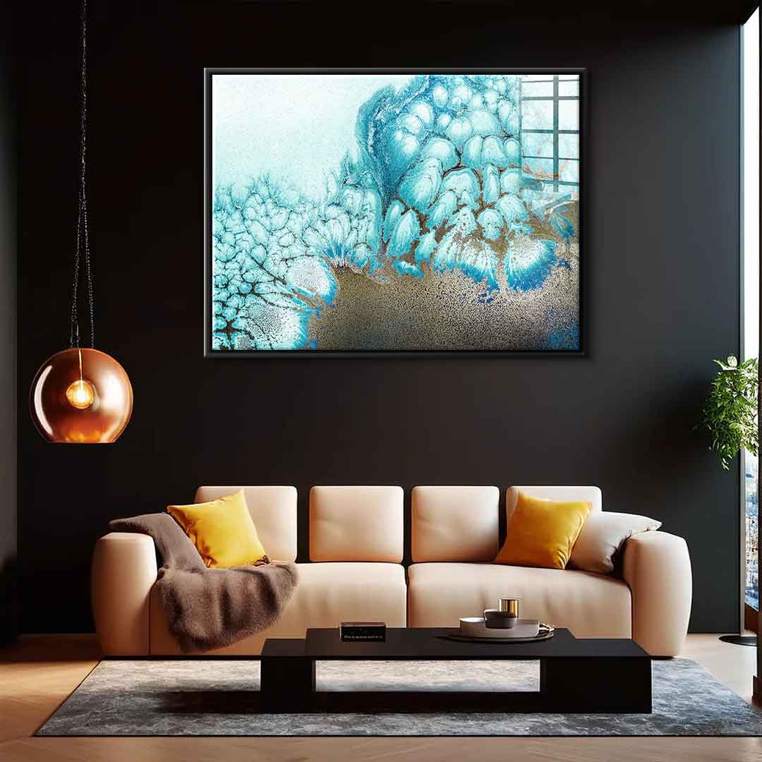 Moonlit Reef - Acrylglas