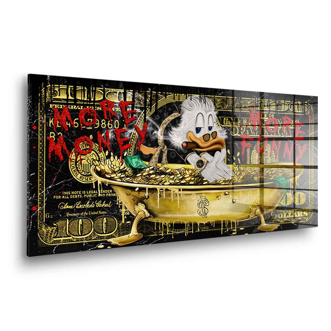 More money duck 2.0 - Acrylic glass
