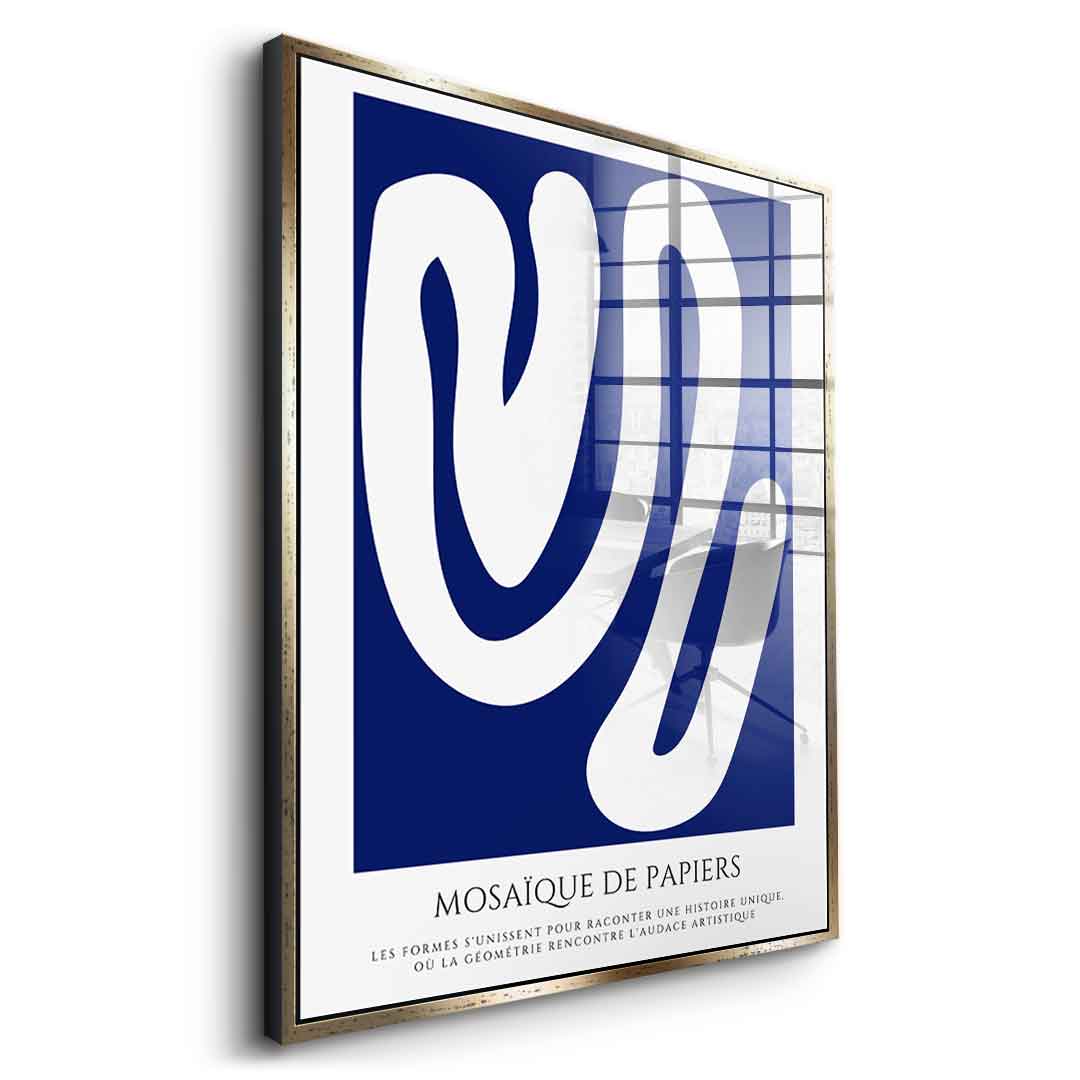 Mosaic of Papers 2 - Acrylic Glass