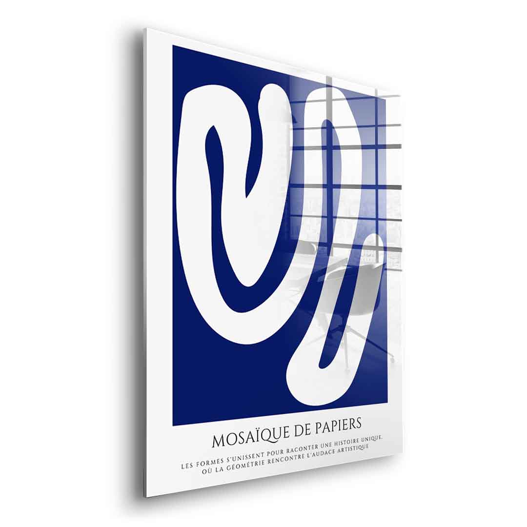 Mosaic of Papers 2 - Acrylic Glass