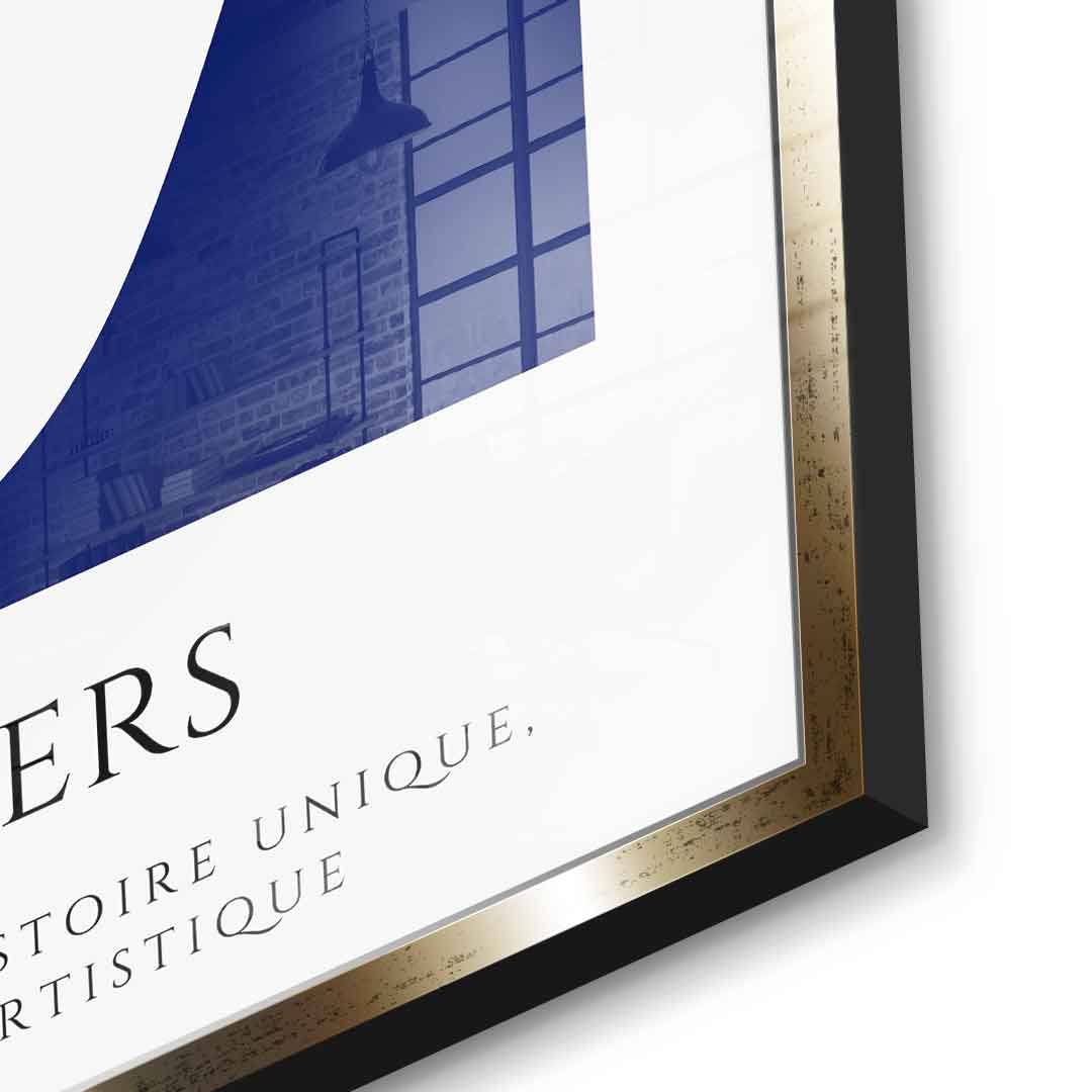 Mosaic of Papers 2 - Acrylic Glass