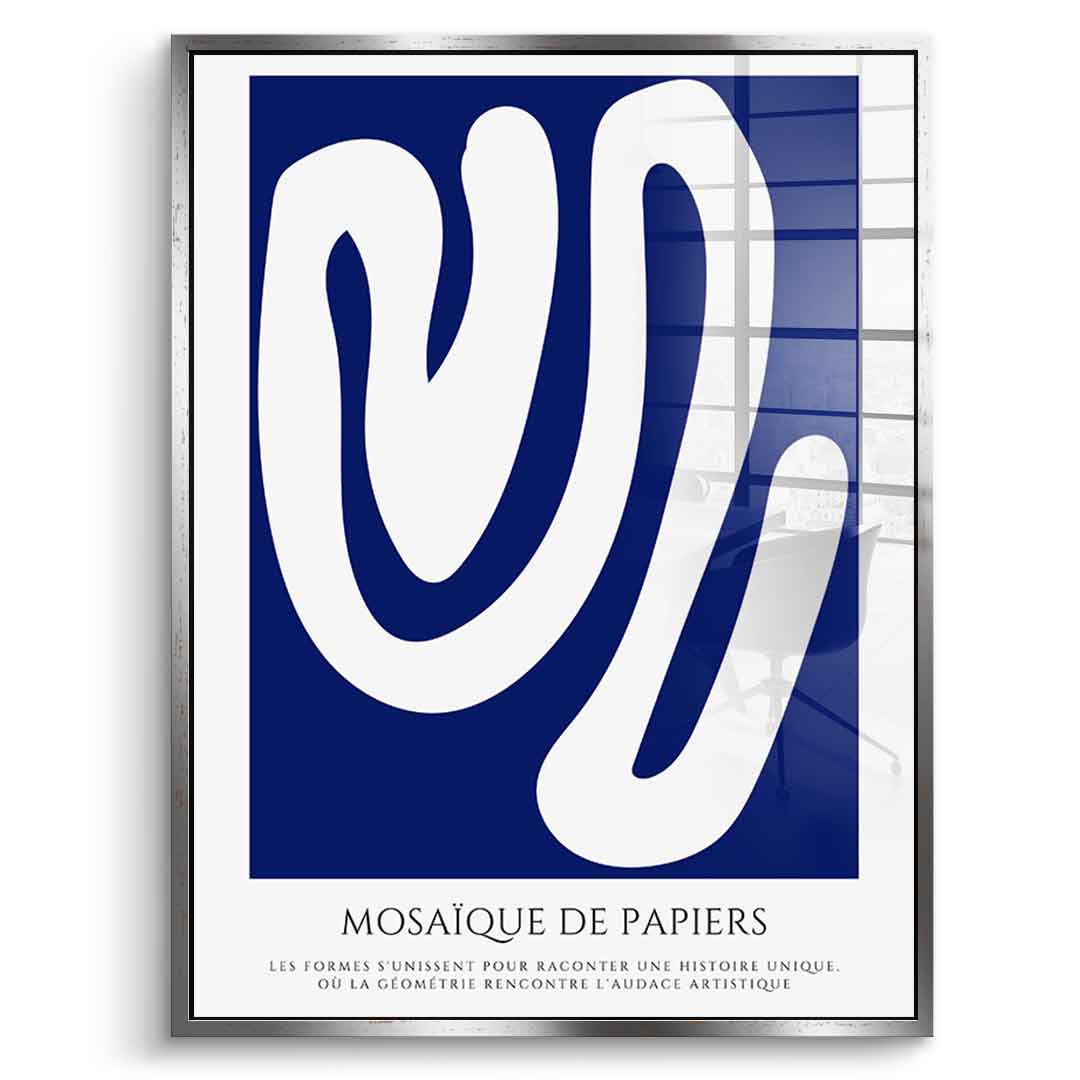 Mosaic of Papers 2 - Acrylic Glass