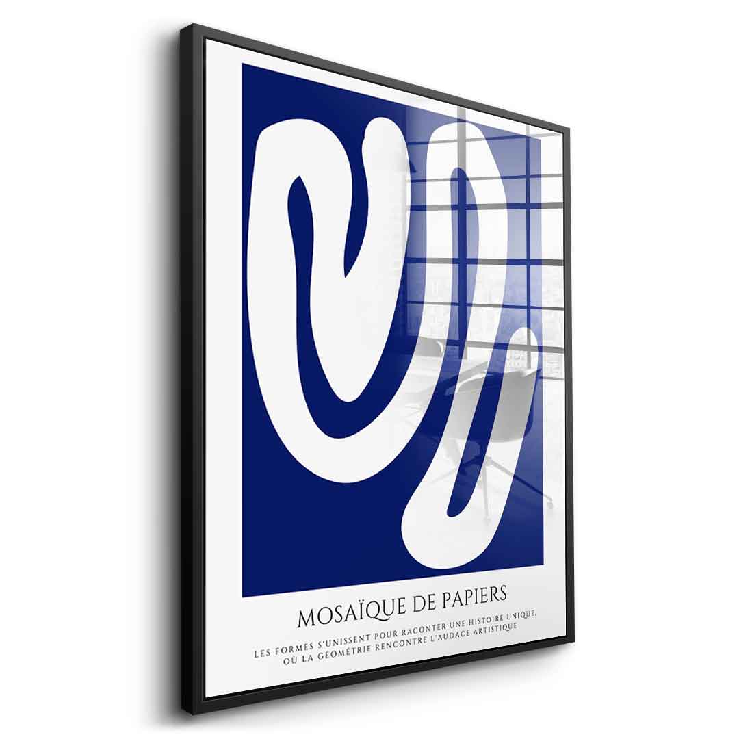 Mosaic of Papers 2 - Acrylic Glass