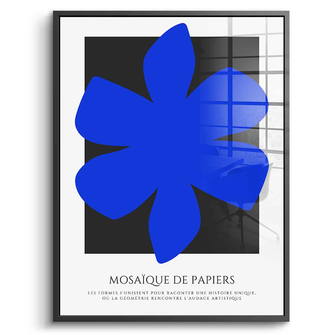 Mosaique de papiers 3 - acrylic glass