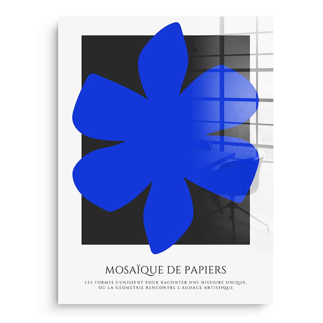 Mosaic of papers 3 - Acrylic glass