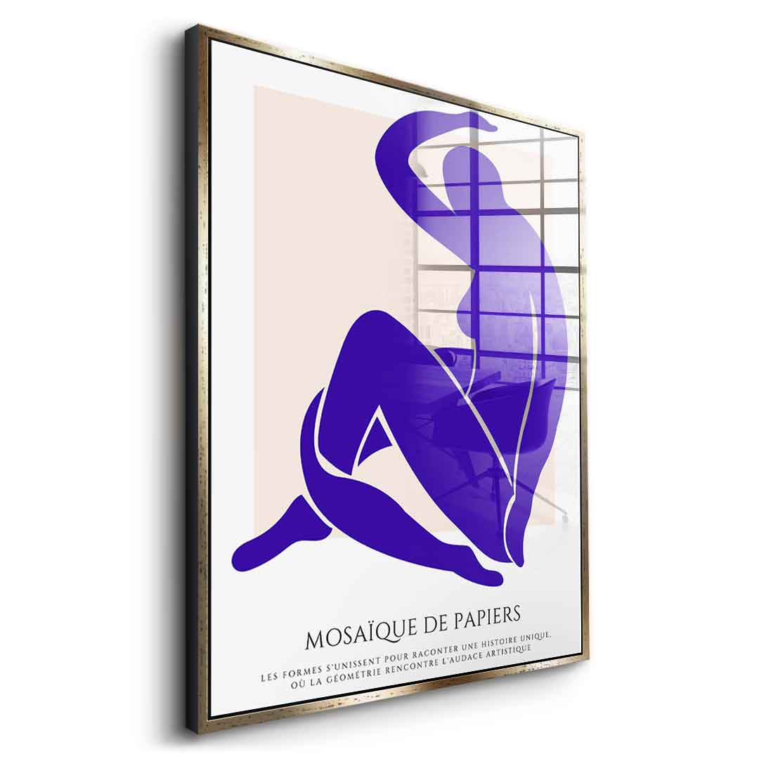 Paper mosaic - Acrylic glass