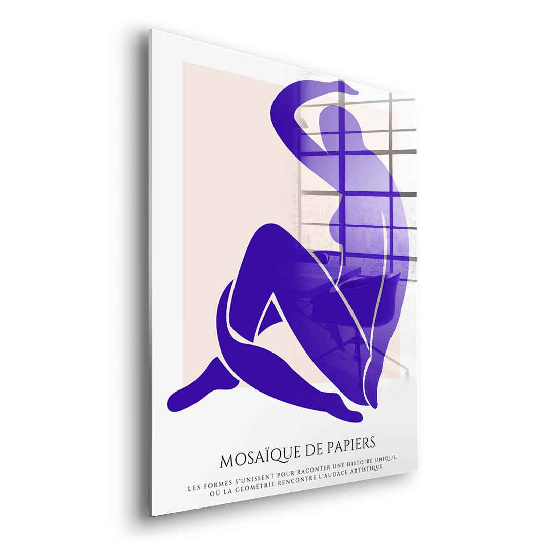 Paper mosaic - Acrylic glass