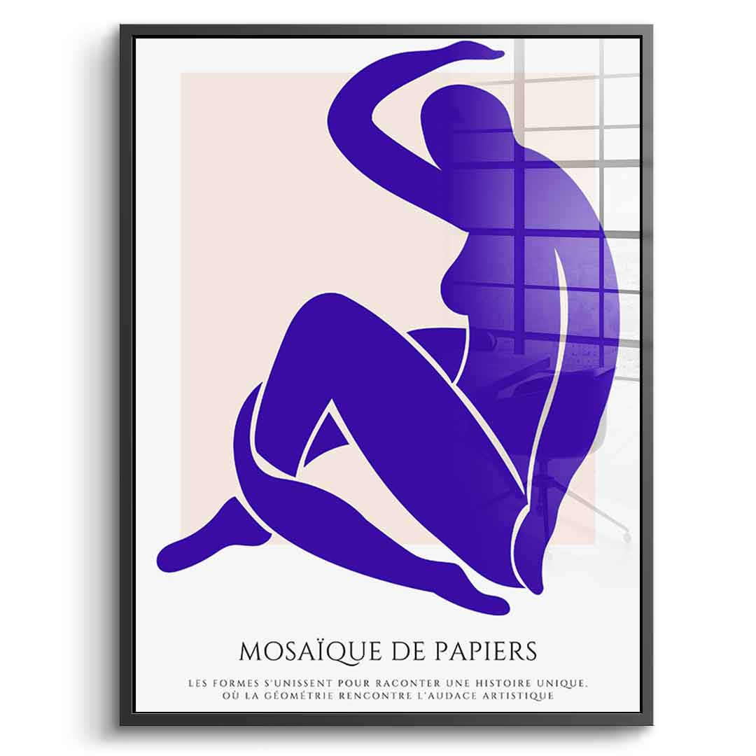 Paper mosaic - Acrylic glass