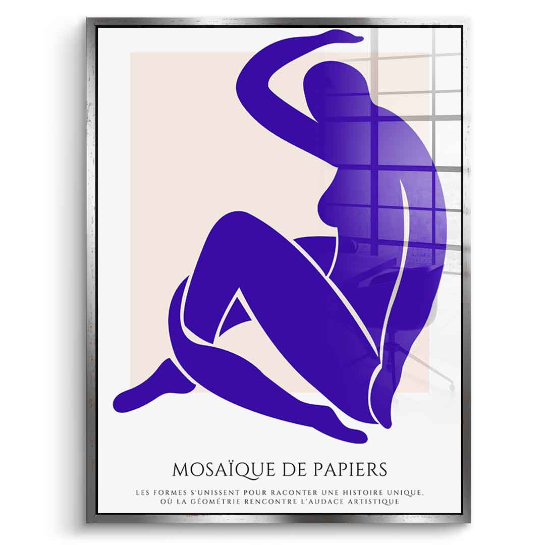 Paper mosaic - Acrylic glass